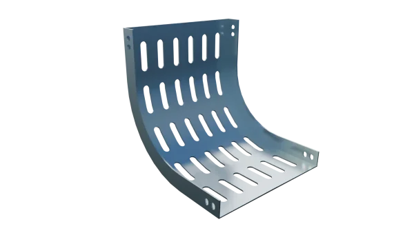 IR / Inside Riser Tray dari Mitra Nusa Internasional (MNITray) adalah solusi ideal untuk mengubah arah jalur kabel tray secara vertikal,
